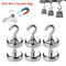 Strong Magnetic Hooks For Multi Purpose Home And Kitchen Storage 10 Pack 6