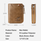 Mens Leather Wallet With RFID Protection And Zipper Card Holder 1