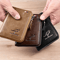Mens Leather Wallet With RFID Protection And Zipper Card Holder 2