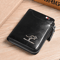 Mens Leather Wallet With RFID Protection And Zipper Card Holder 4