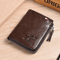 Mens Leather Wallet With RFID Protection And Zipper Card Holder 5
