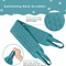 Exfoliating Body Scrubber Set With Back Scrubber Bath Glove And Loofah Sponge 2