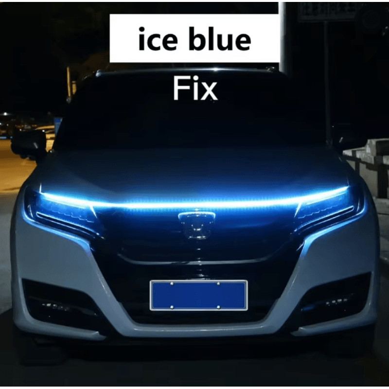 LED Daytime Running Light Car Hood Decorative Ambient Strip 6