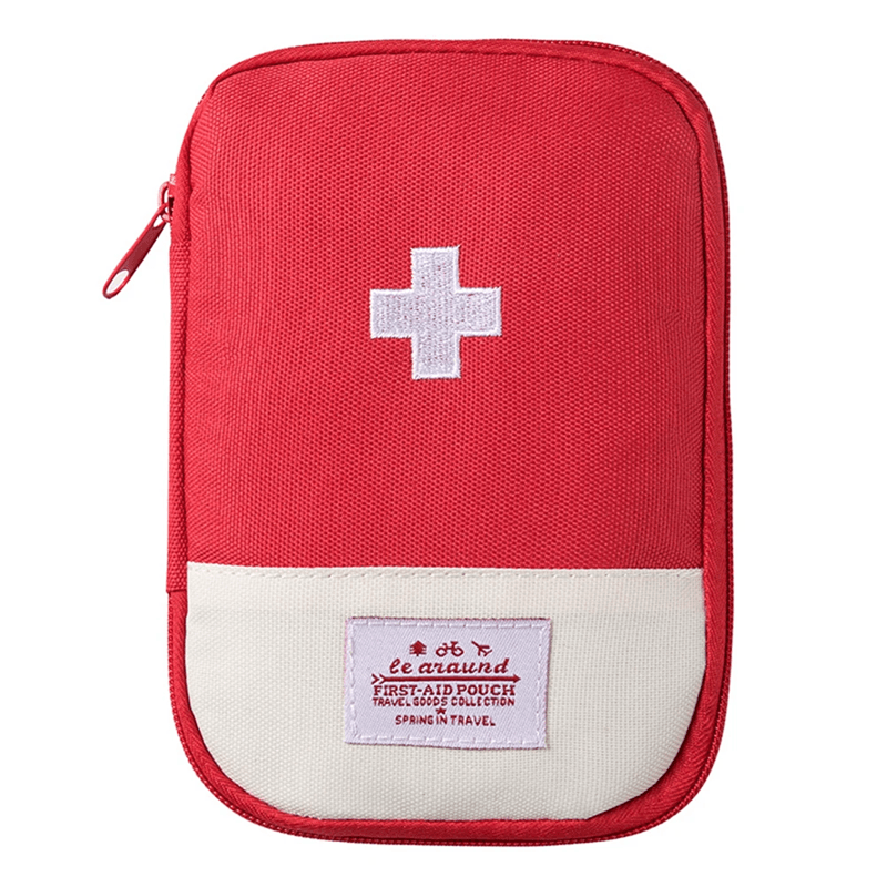 Portable First Aid Bag Small Travel Emergency Medicine Storage Kit 5