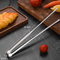 GrillMaster Stainless Steel BBQ Tongs With Non Slip Handle For Cooking And Serving 5