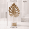 Aurelia Nordic Gold Ginkgo Leaf Sculpture For Luxury Home And Office Decor 5