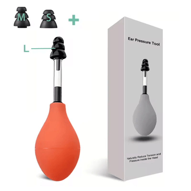 AirEase Portable Ear Pressure Relief Tool With Suction Function And Multiple Earplug Sizes 6