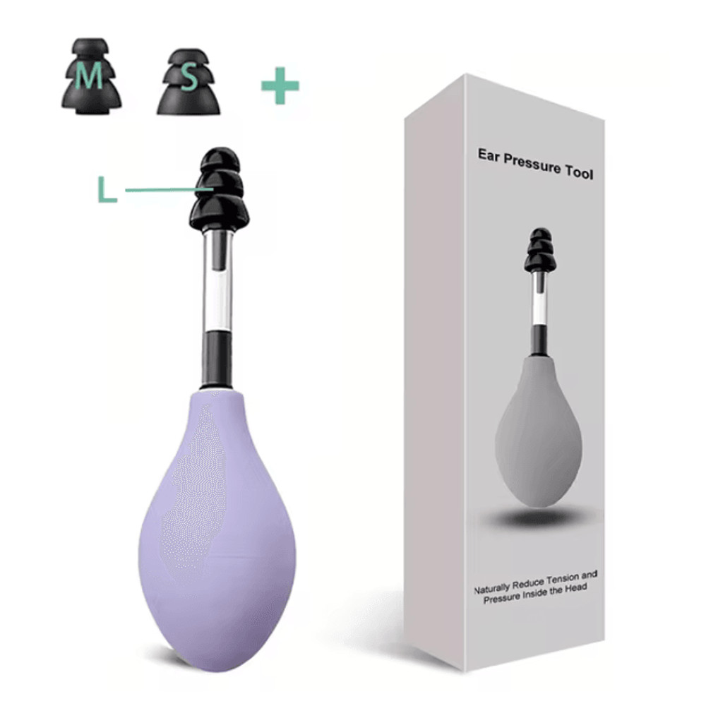 AirEase Portable Ear Pressure Relief Tool With Suction Function And Multiple Earplug Sizes 7