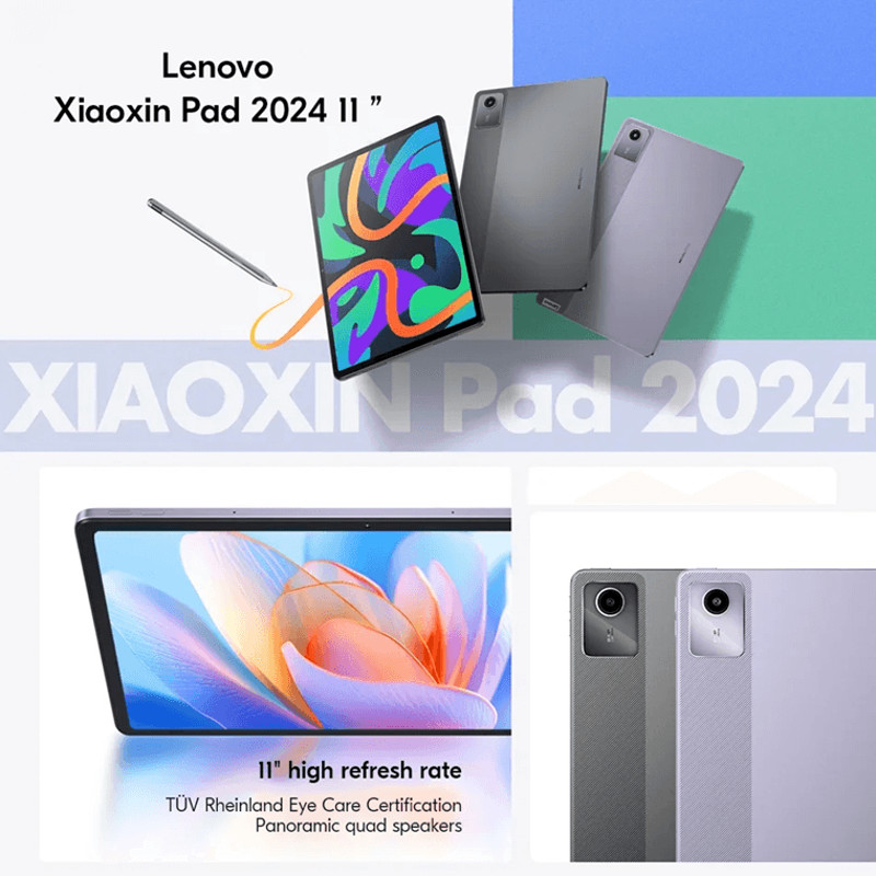 Lenovo XiaoXin Pad 2024 Tablet 11 Inch 8GB 128GB Snapdragon WiFi Android Tablet 0