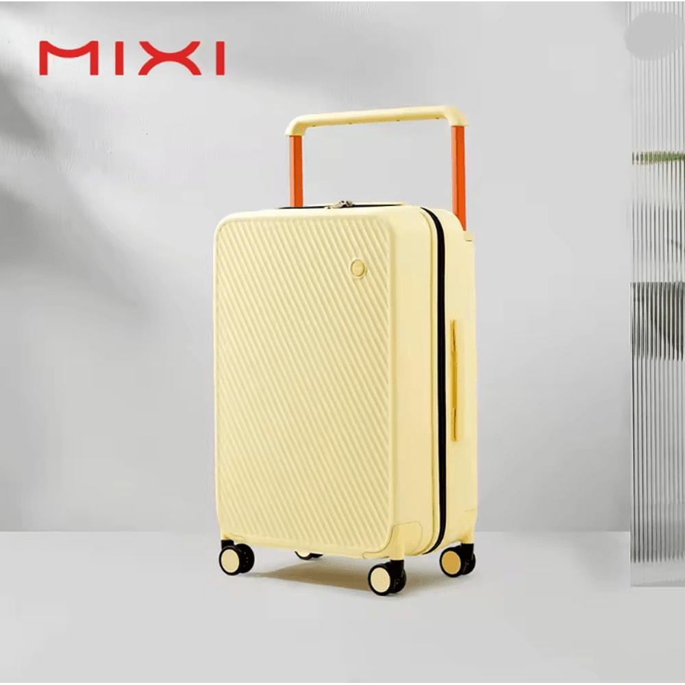 Mixi Wide Handle Hardside Luggage With Spinner Wheels And TSA Lock 5