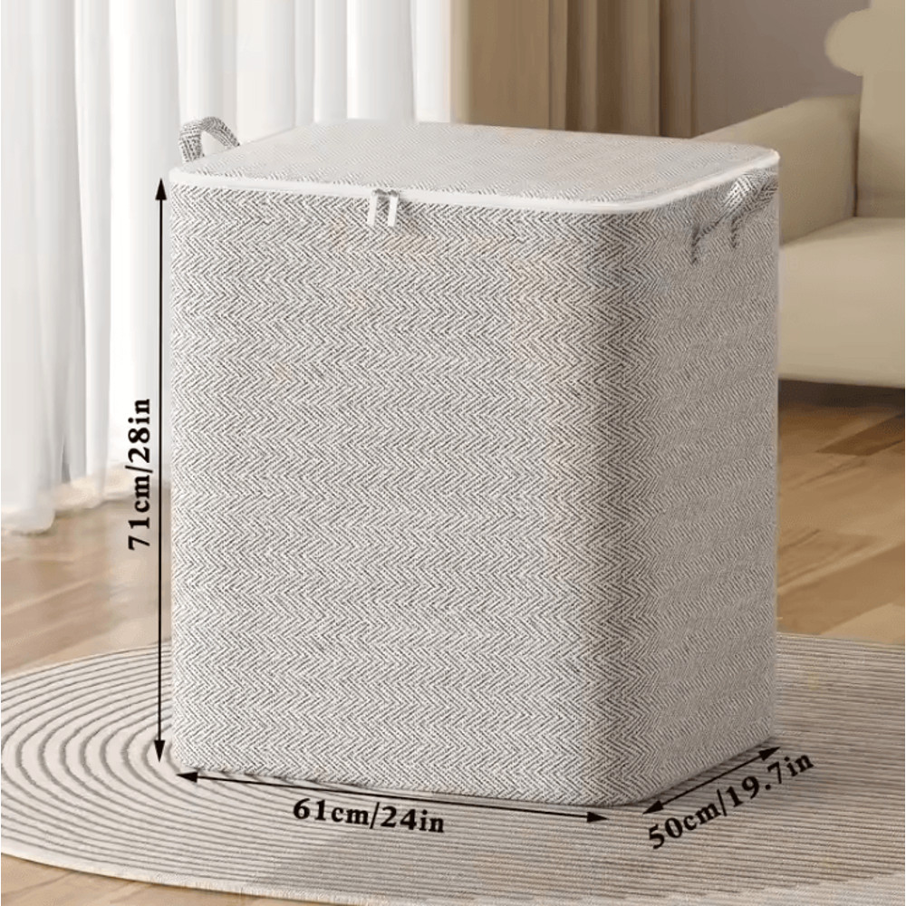 HomeEase Large Capacity Storage Bag With Non Woven Fabric For Closet And Wardrobe Organization 2