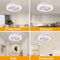 LumiBreeze Modern Ceiling Fan Light With Remote Control Quiet Energy Efficient And Stylish Home Li 2