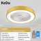 LumiBreeze Modern Ceiling Fan Light With Remote Control Quiet Energy Efficient And Stylish Home Li 3
