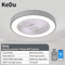 LumiBreeze Modern Ceiling Fan Light With Remote Control Quiet Energy Efficient And Stylish Home Li 6