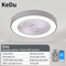 LumiBreeze Modern Ceiling Fan Light With Remote Control Quiet Energy Efficient And Stylish Home Li 6