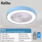 LumiBreeze Modern Ceiling Fan Light With Remote Control Quiet Energy Efficient And Stylish Home Li 7