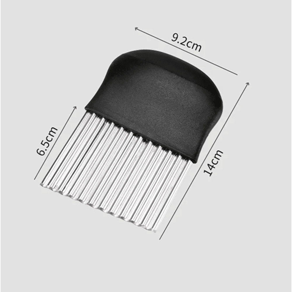 Stainless Steel Crinkle Cut Vegetable And Potato Slicer Knife 5