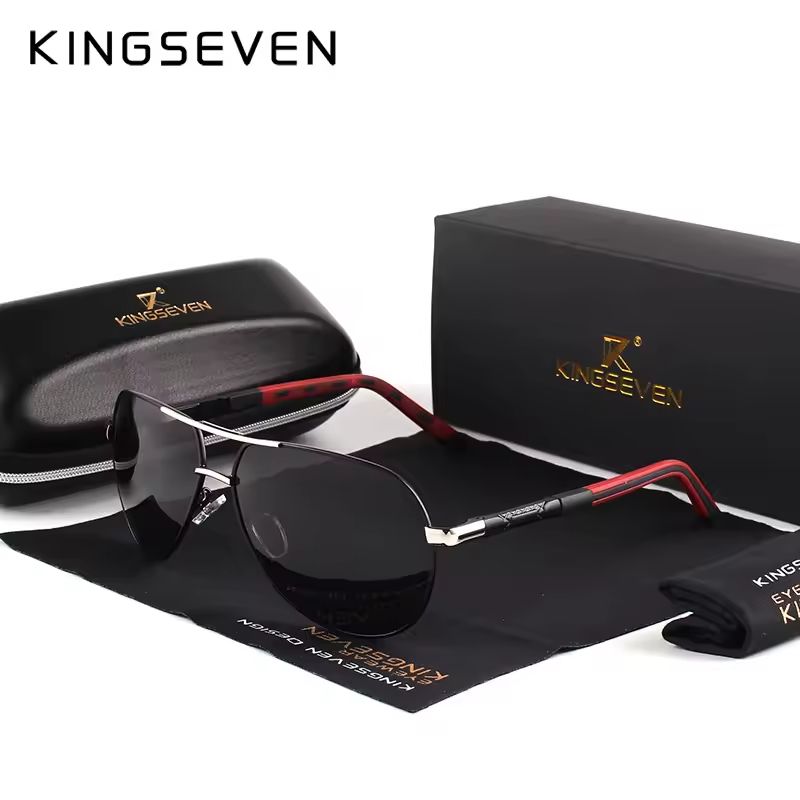 Kingseven Vintage Polarized Sunglasses For Men And Women 5