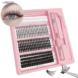 diy lash extension kit with bond and seal for natural volume lashes