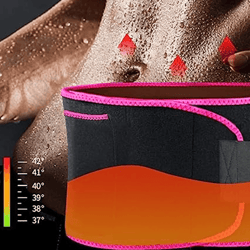 thermofit sweat waist trimmer belt