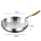 ChefSteel 316 Stainless Steel Nonstick Frying Pan 3