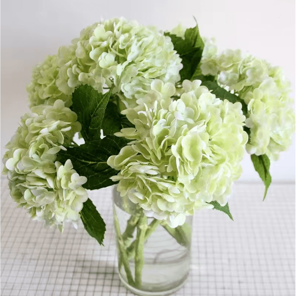 BloomLuxe Real Touch Hydrangea Artificial Flowers 0