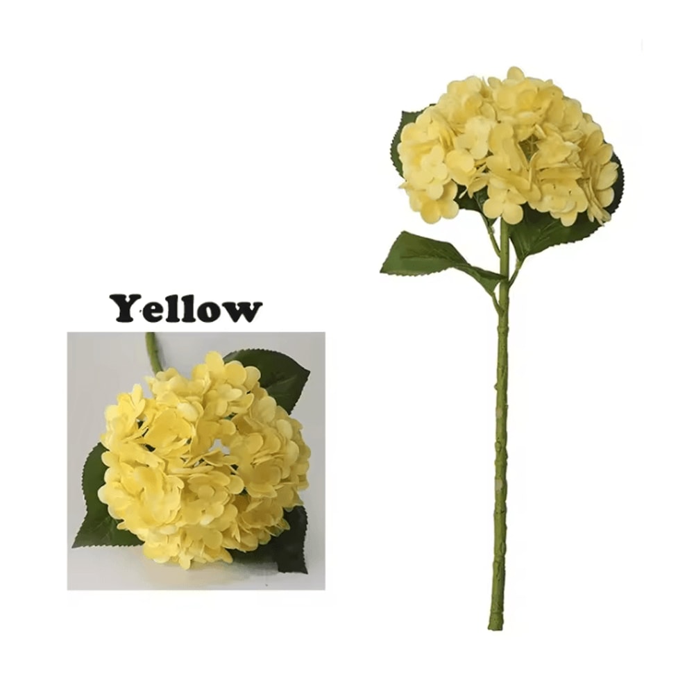 BloomLuxe Real Touch Hydrangea Artificial Flowers 2