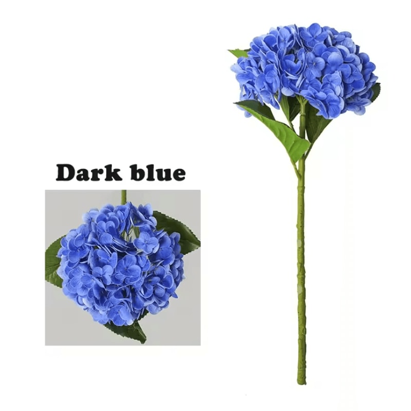 BloomLuxe Real Touch Hydrangea Artificial Flowers 8