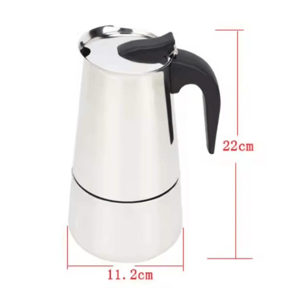 BrewMaster Classic Moka Coffee Maker 7
