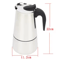 BrewMaster Classic Moka Coffee Maker 7