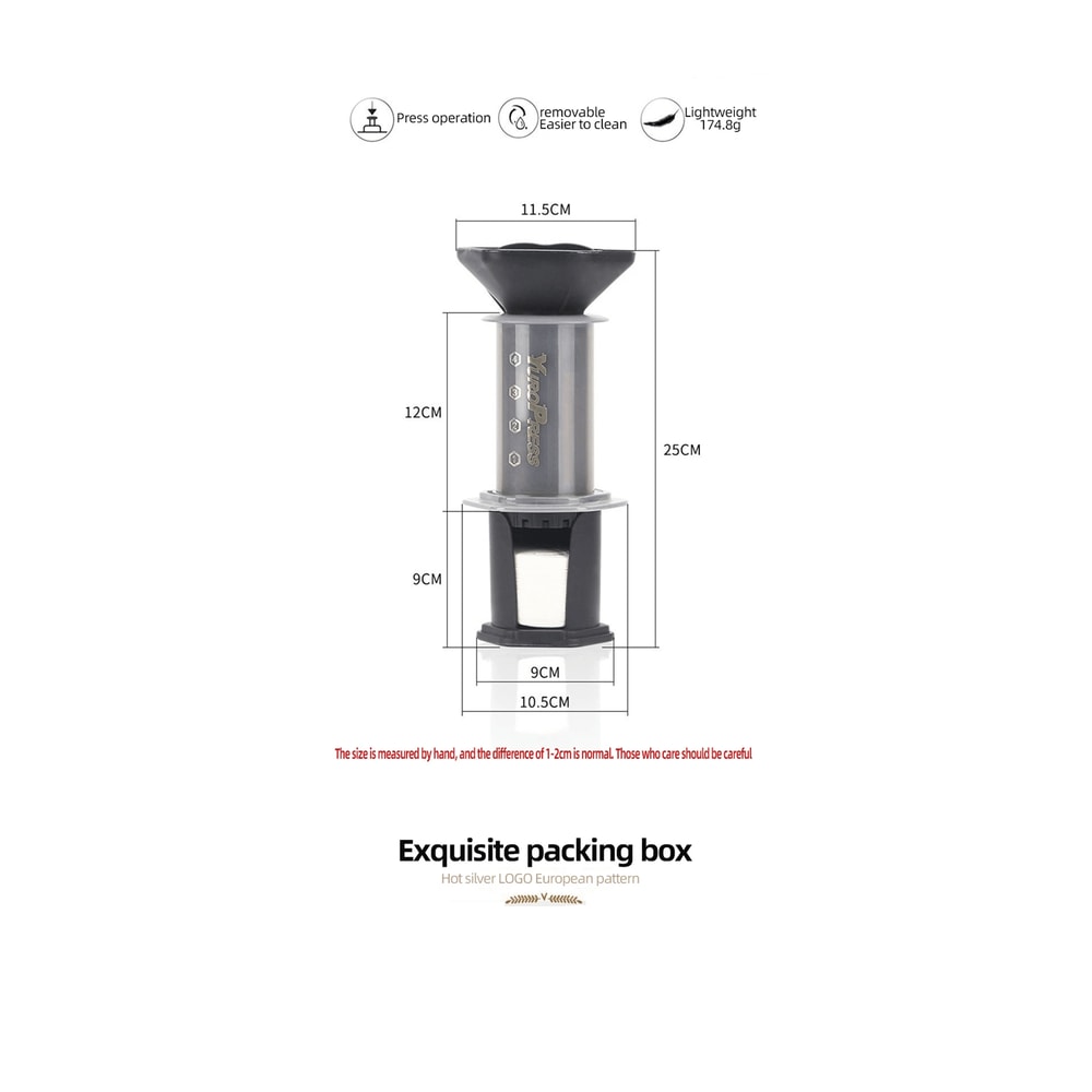 BrewMate Portable Espresso Coffee Maker 1
