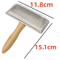 PawEase Solid Wood Pet Grooming Comb 3