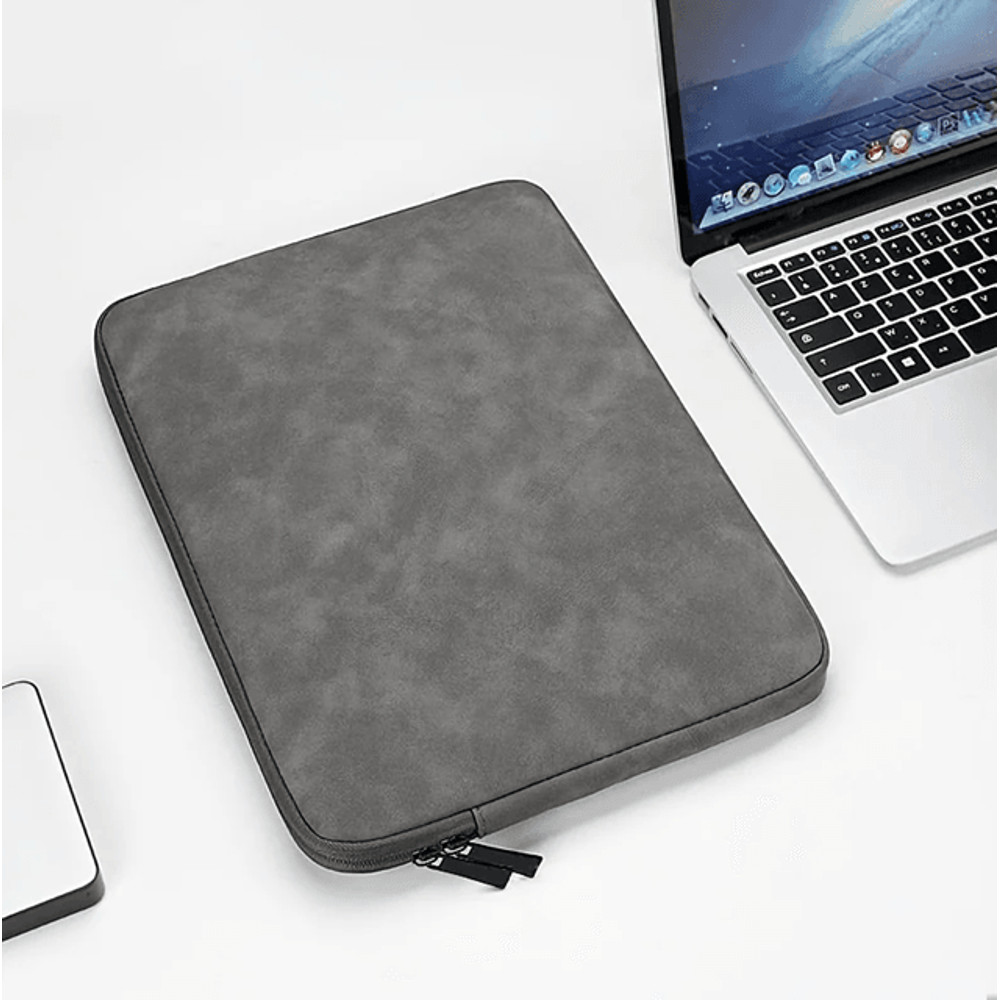 SlimGuard PU Leather Laptop Sleeve Case 1