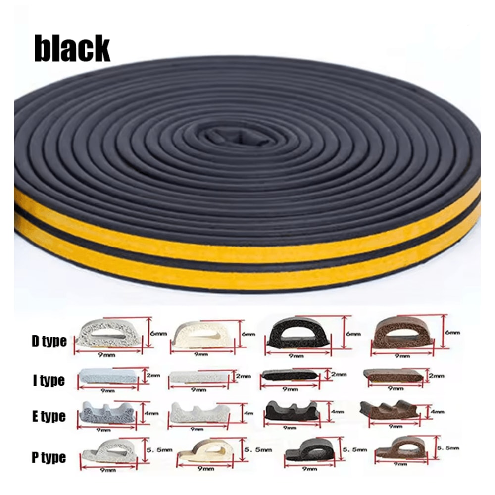 SealPro Self Adhesive Weather Stripping Tape 5