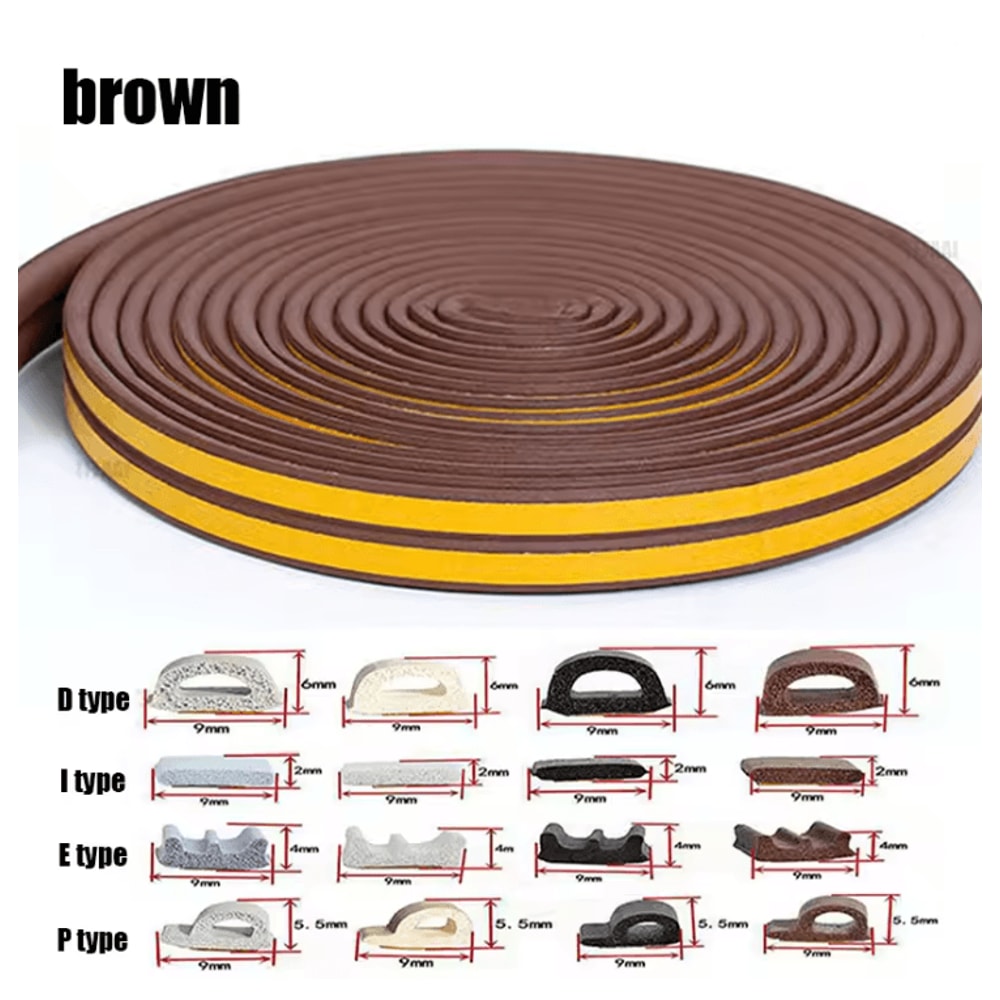 SealPro Self Adhesive Weather Stripping Tape 6