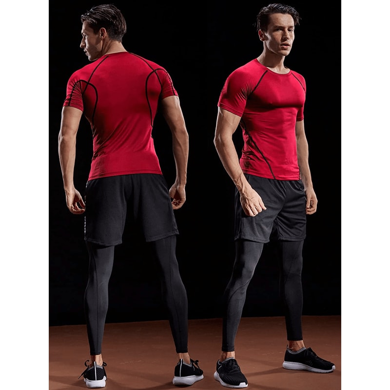 FlexCore Mens Compression Training Shirt 0