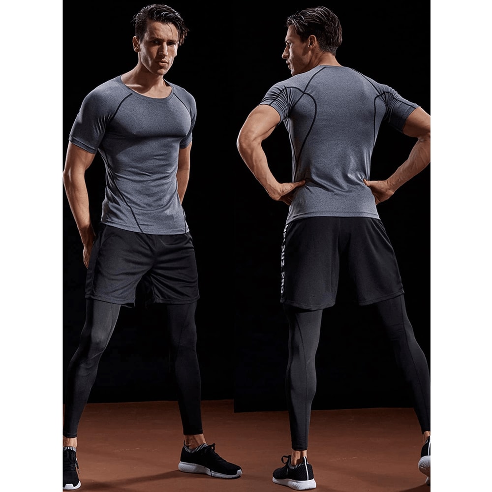FlexCore Mens Compression Training Shirt 1