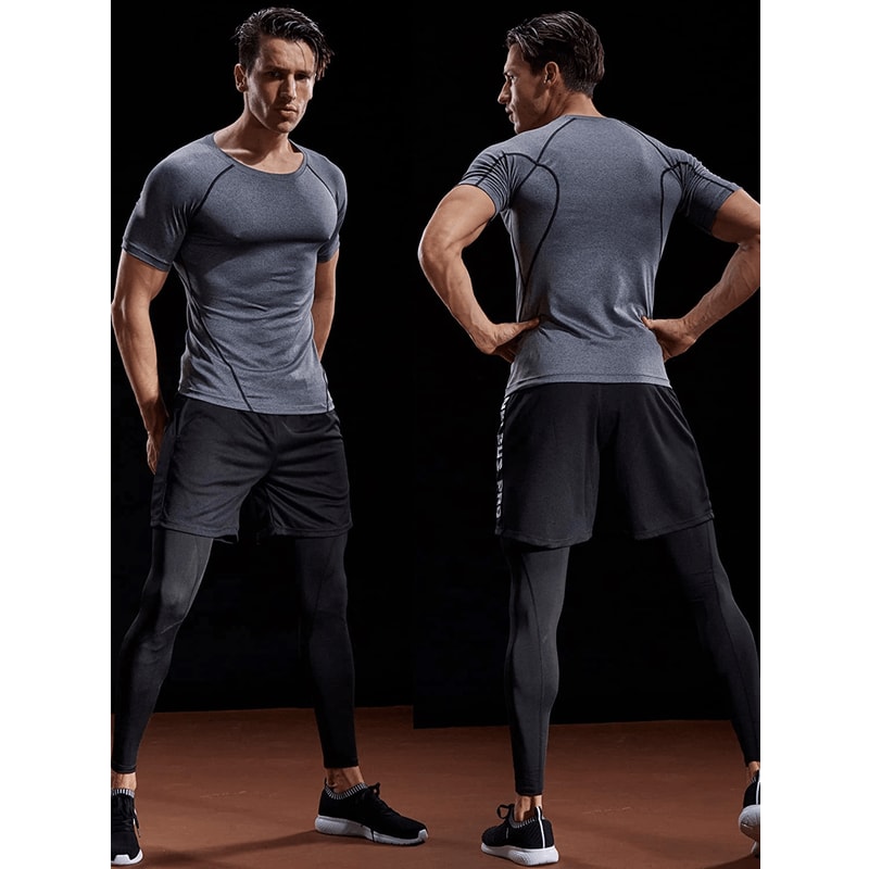 FlexCore Mens Compression Training Shirt 1