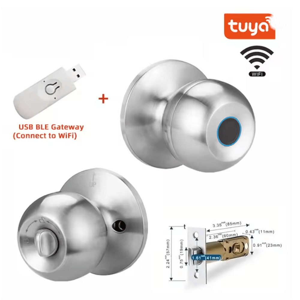 SafeAccess Tuya Fingerprint Smart Door Lock 5