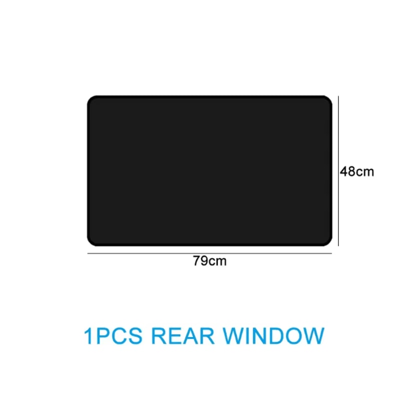 ShadeGuard Magnetic Car Sunshade DoubleSided UV Protection Window Shield For All Vehicles 4