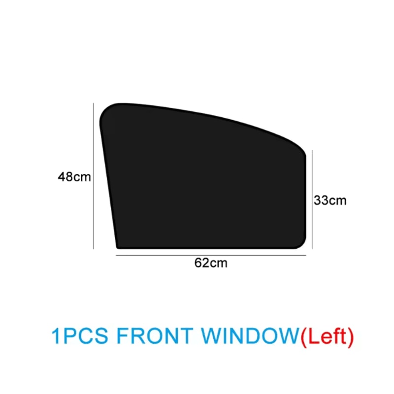ShadeGuard Magnetic Car Sunshade DoubleSided UV Protection Window Shield For All Vehicles 5