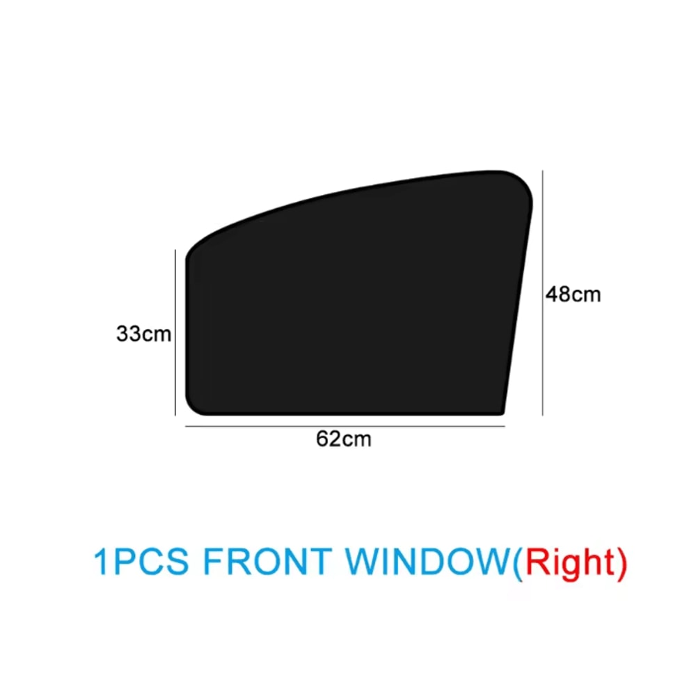 ShadeGuard Magnetic Car Sunshade DoubleSided UV Protection Window Shield For All Vehicles 6