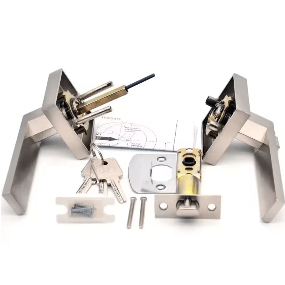 SecureLatch HeavyDuty Interior Door Handle Lock Kit 4