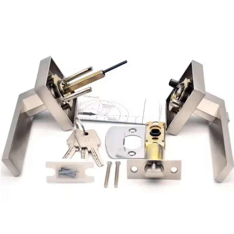 SecureLatch HeavyDuty Interior Door Handle Lock Kit 4