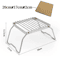 CampGrip Stainless Folding Stove Grill Rack 1