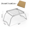 CampGrip Stainless Folding Stove Grill Rack 1