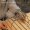 CampGrip Stainless Folding Stove Grill Rack 3