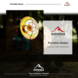 widesea portable stainless steel camping heater