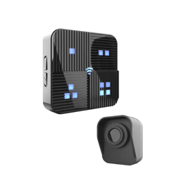 guardpro ip65 waterproof wireless driveway alarm with long-range pir motion sensor