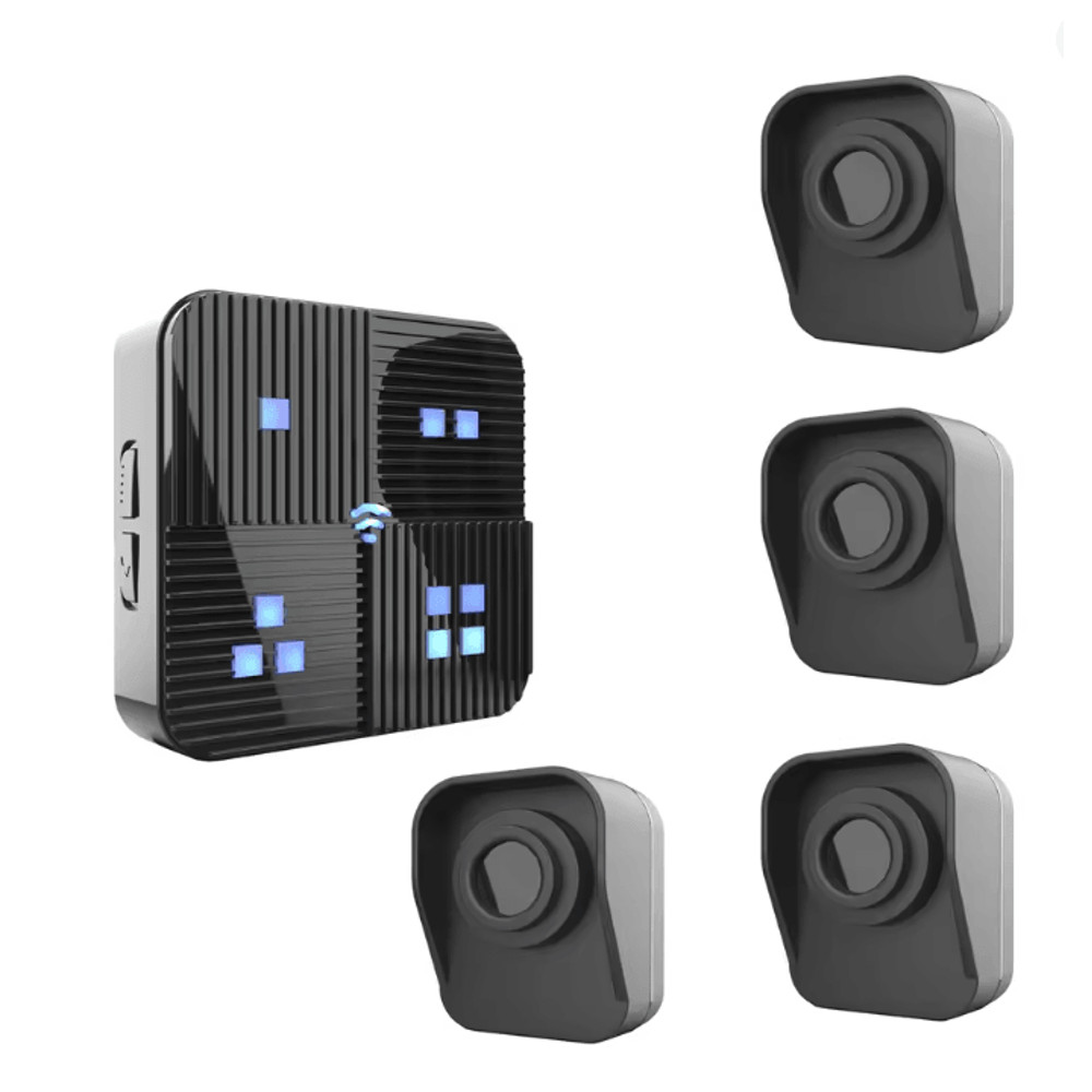 GuardPro IP65 Waterproof Wireless Driveway Alarm With LongRange PIR Motion Sensor 4